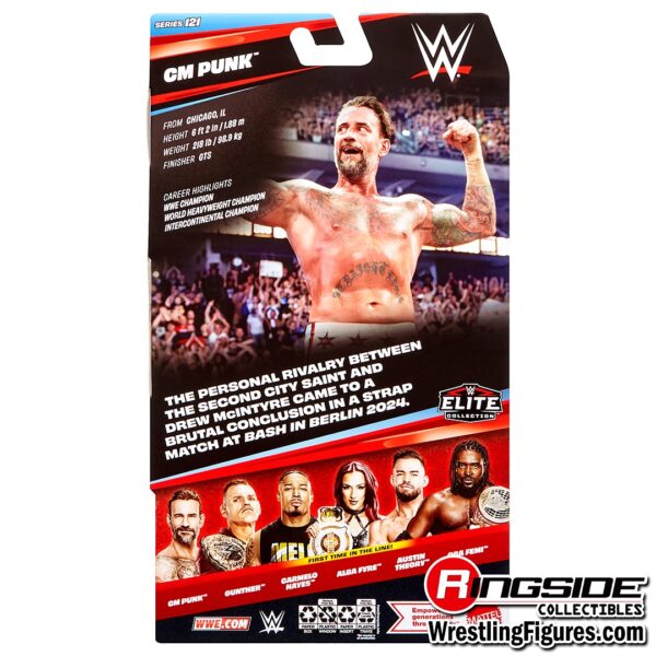 cm punk elite 121