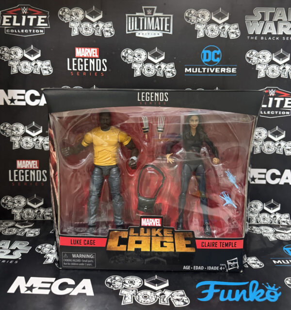 luke cage y claire temple 2pac marvel legends