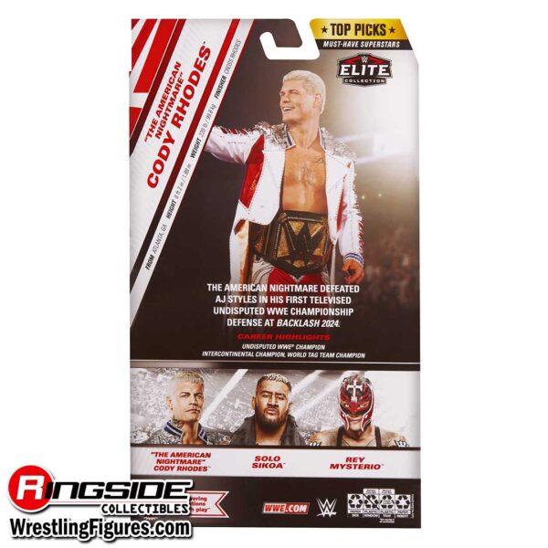 cody rhodes elite top picks 2025