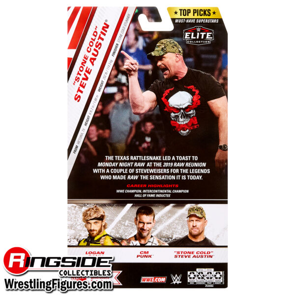 stone cold steve austin elite top picks 2025