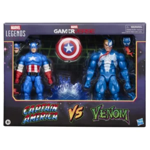 captain america vs. venom 2pc marvel legends