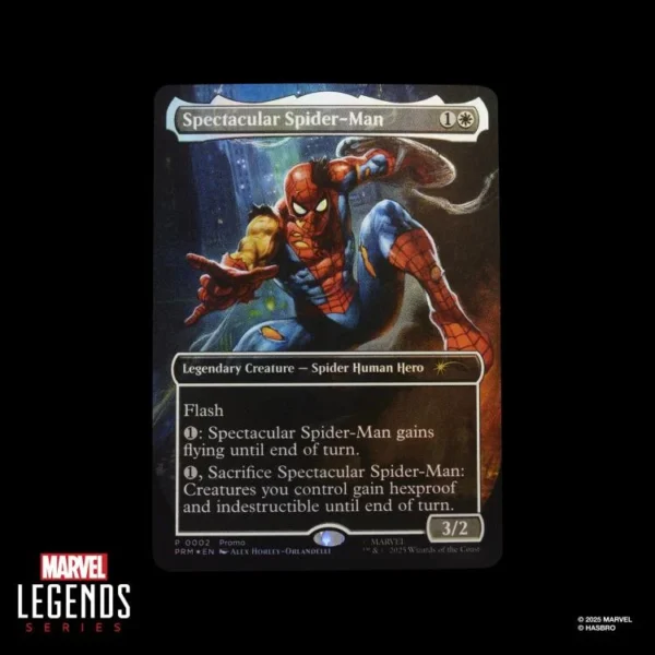 spider man marvel legends magic exclusive