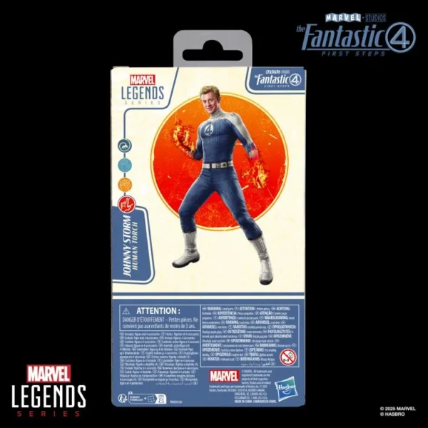 johnny storm (antorcha humana) marvel legends