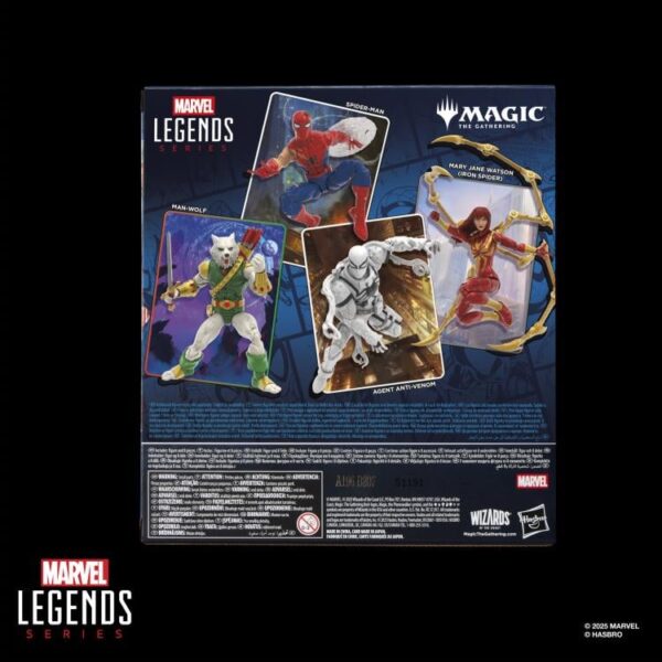 spider man marvel legends magic exclusive