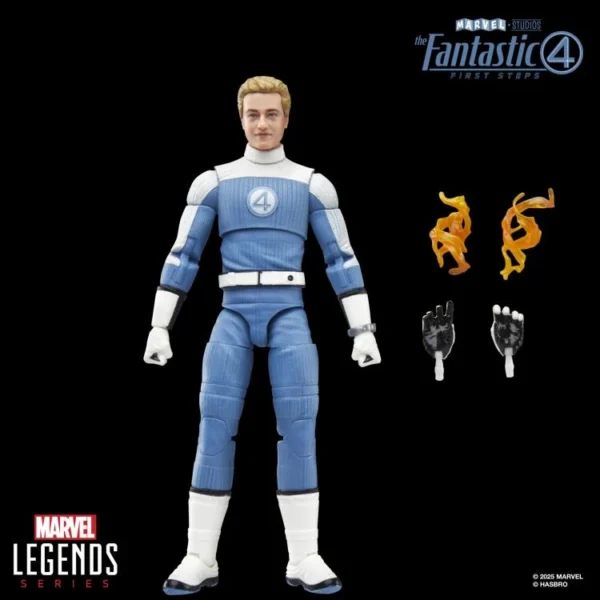 johnny storm (antorcha humana) marvel legends
