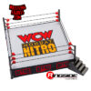 ring a escala wcw nitro (incluye figura exclusiva ultimate edition de eric bischoff)