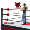 ring a escala wcw nitro (incluye figura exclusiva ultimate edition de eric bischoff)