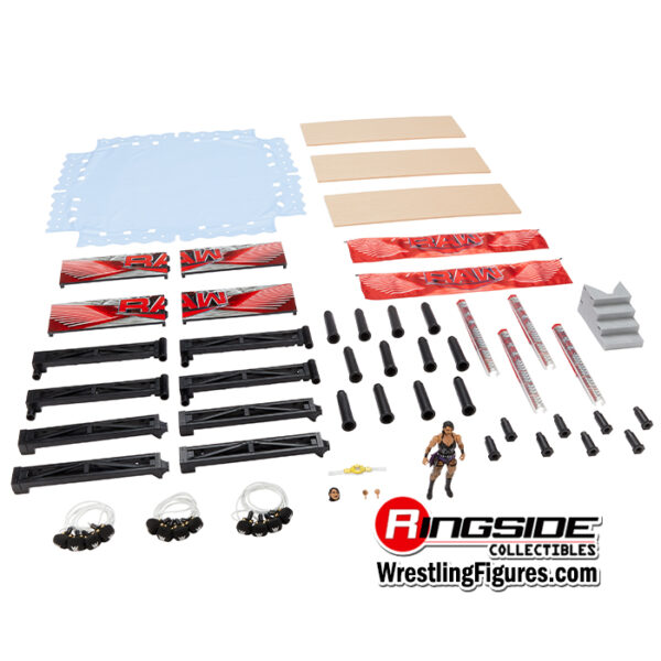 ring a escala smackdown (incluye figura exclusiva ultimate edition de jacob fatu) (copia)