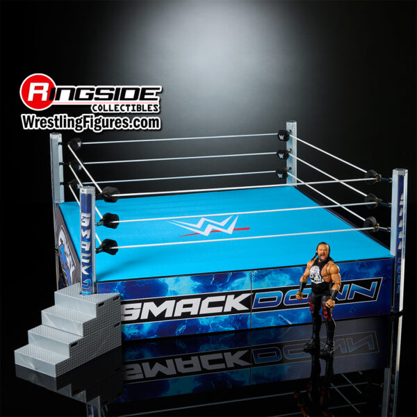 ring a escala smackdown (incluye figura exclusiva ultimate edition de jacob fatu)