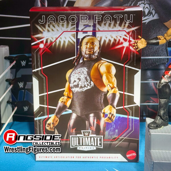 ring a escala smackdown (incluye figura exclusiva ultimate edition de jacob fatu)