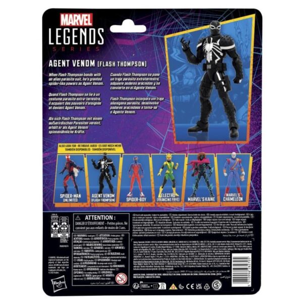agente venom marvel legends