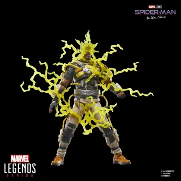 electro (spider man: no way home) marvel legends