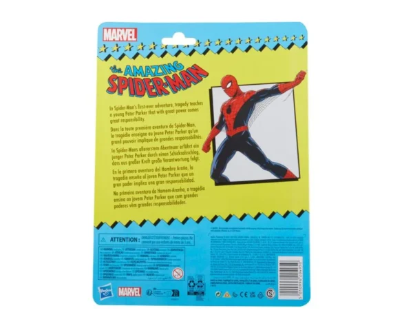 spider man marvel legends retro