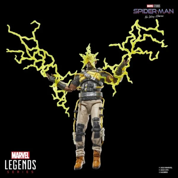 electro (spider man: no way home) marvel legends