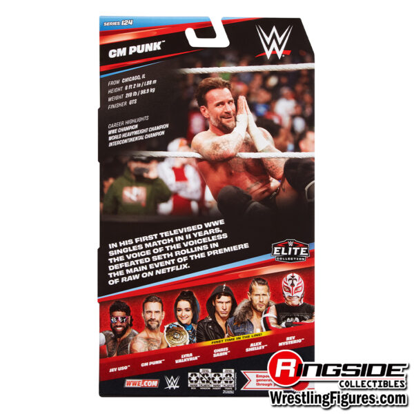 cm punk elite 124